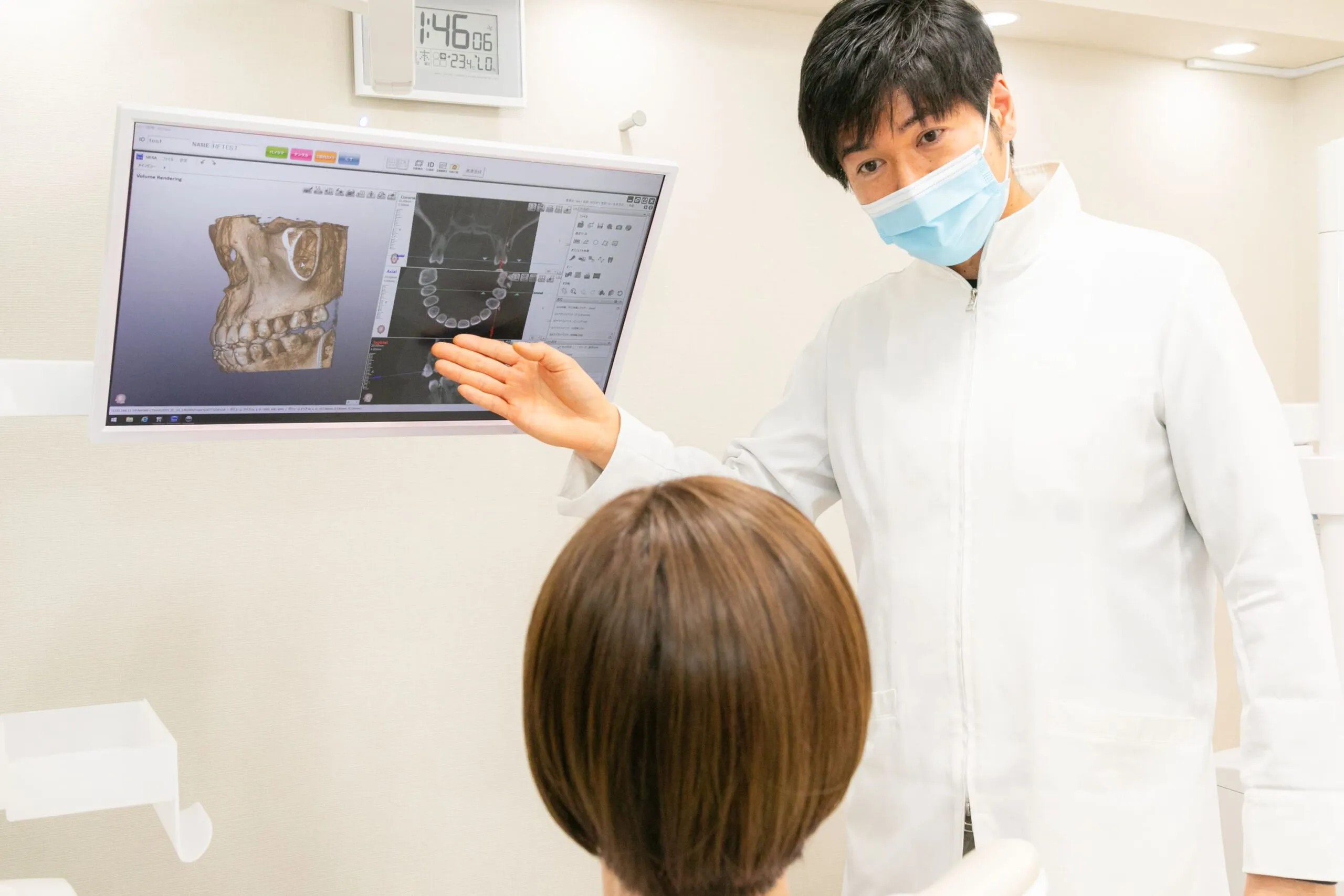 治療前に詳しく説明するカウンセリング｜ホワイトデンタルクリニック錦糸町